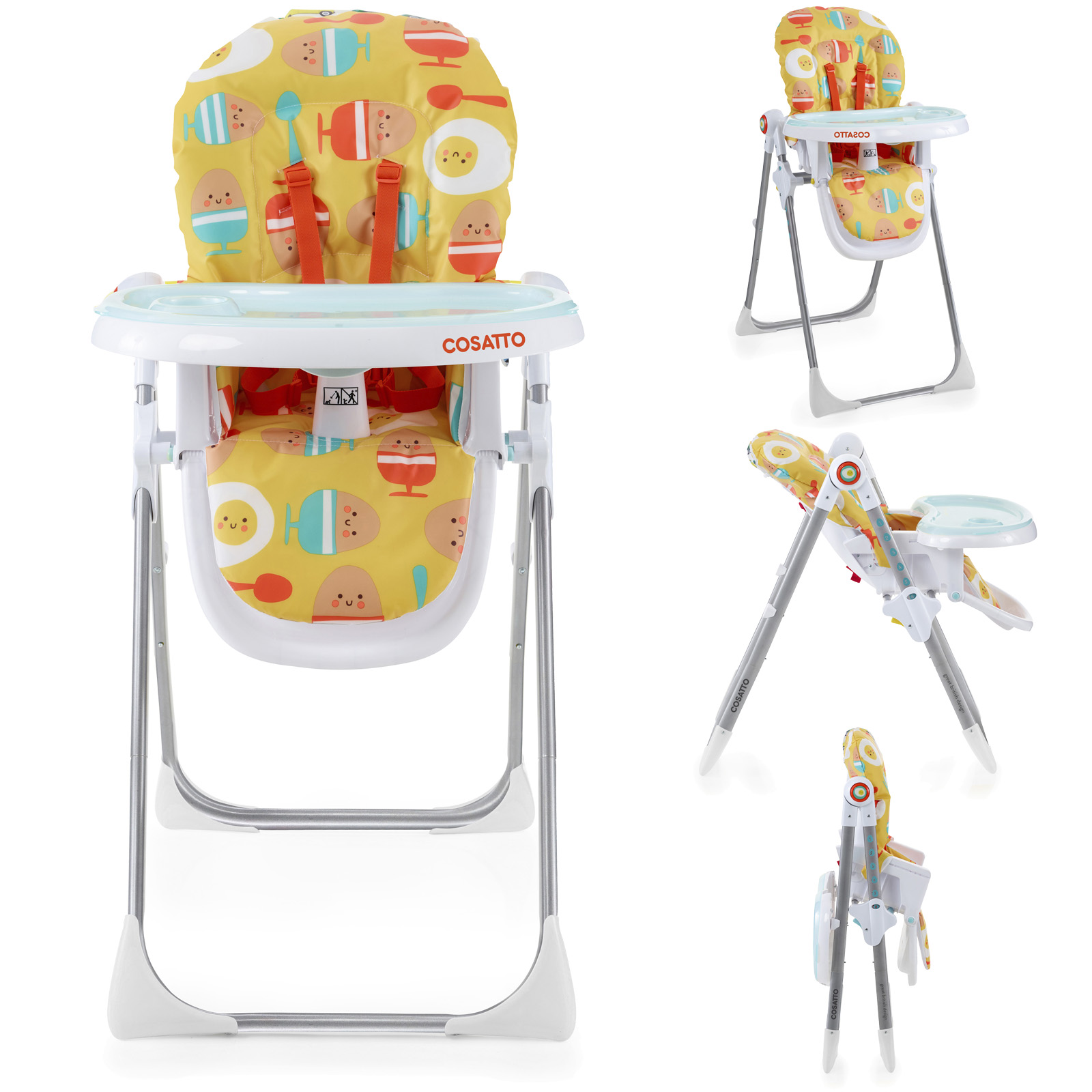 Cosatto Noodle Supa Highchair - Yellow 